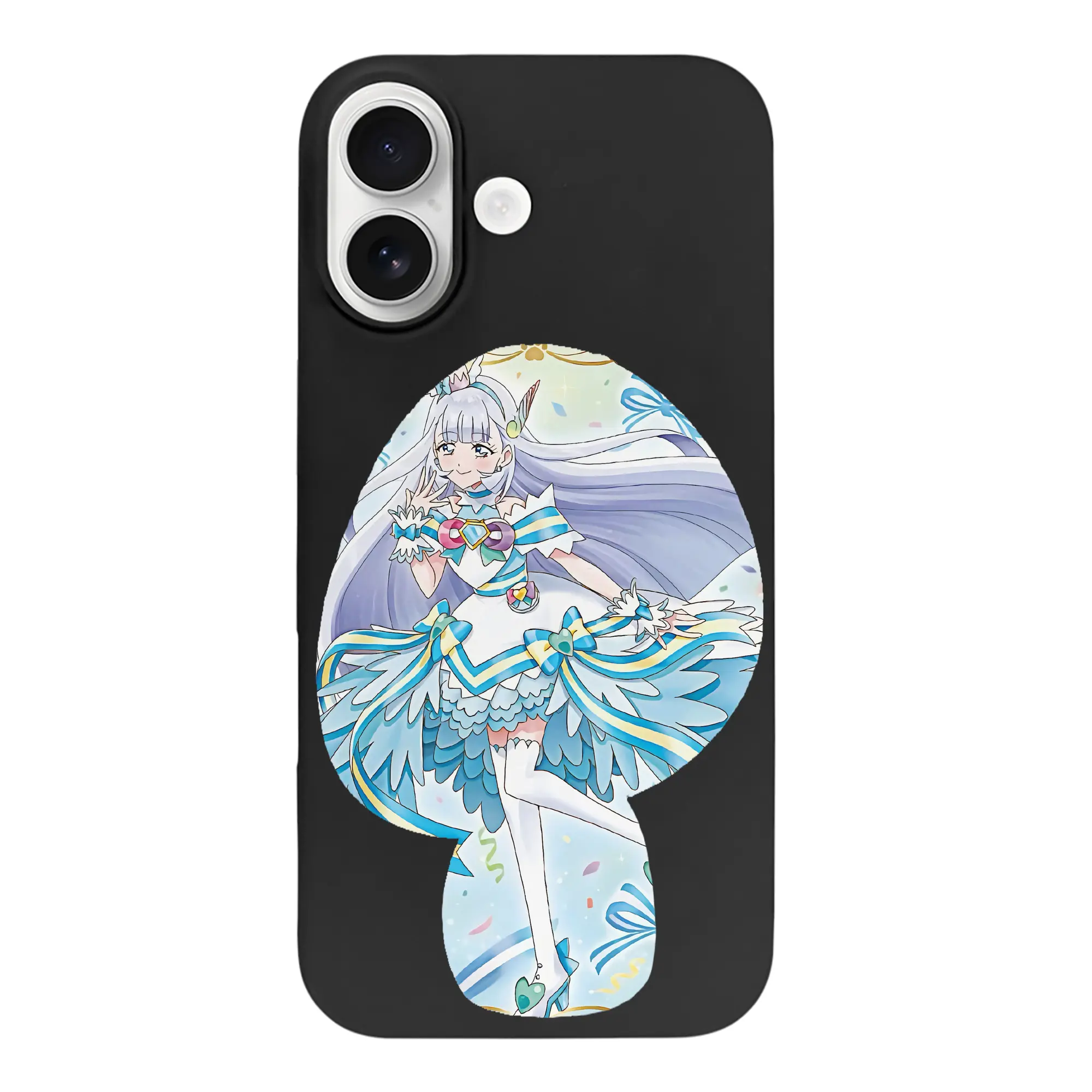 わんだふるぷりきゅあ グッズ 猫屋敷ユキ - iPhone 17 シリーズ シリコンケース 薄型 耐衝撃 指紋防止 ソフトタッチカバー 精密フィット 傷防止 保護ケース iPhone 17/17 Air/17 Pro/17 Pro Max 対応